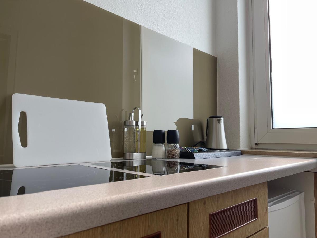 Moderne Studios Im Herzen Von Osnabrück Buitenkant foto